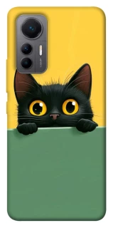 Чехол на Xiaomi 12 Lite Black cat v2 фото 1 из 1