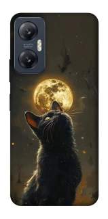 Чохол на Infinix Hot 20 5G Кіт під місяцем v2 фото 1 Чохол на Infinix Hot 20 5G Кіт під місяцем v2 фото 1 з 1
