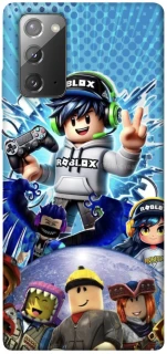 Чехол на Samsung Galaxy Note 20 Roblox collage ver.3 фото 1 из 1