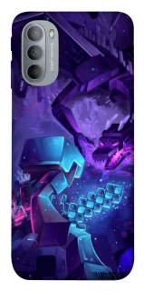 Чехол на Motorola Moto G31 Minecraft dragon фото 1 из 1