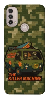 Чохол на Motorola Moto E40 Funny machine фото 1 з 1