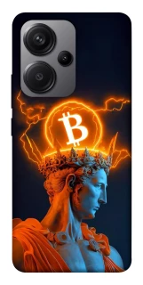 Чехол на Xiaomi Redmi Note 13 Pro+ Bitcoin God фото 1 из 1