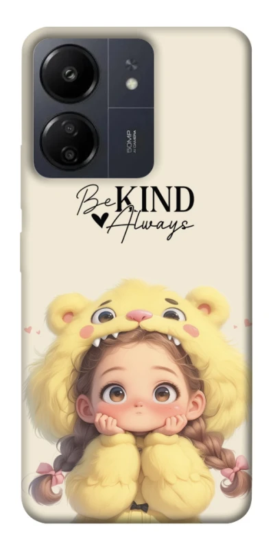 Чехол на Xiaomi Poco C65 Be kind фото 1 из 1