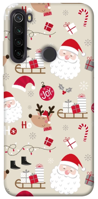 Чехол на Xiaomi Redmi Note 8T Новогодний v1 фото 1 из 1