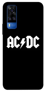 Чехол на Vivo Y51a AC/DC logo фото 1 Чехол на Vivo Y51a AC/DC logo фото 1 из 1