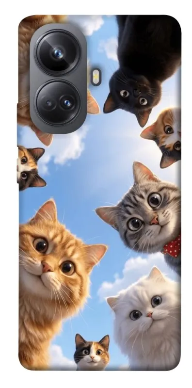 Чохол на Realme 10 Pro+ Cats фото 1 з 1
