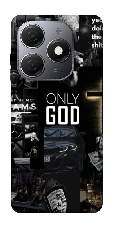 Чехол на TECNO Spark 20 Only God фото 1 из 1