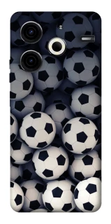 Чехол на TECNO Pova 6 Neo (LI6) Футбольные мячи фото 1 из 1