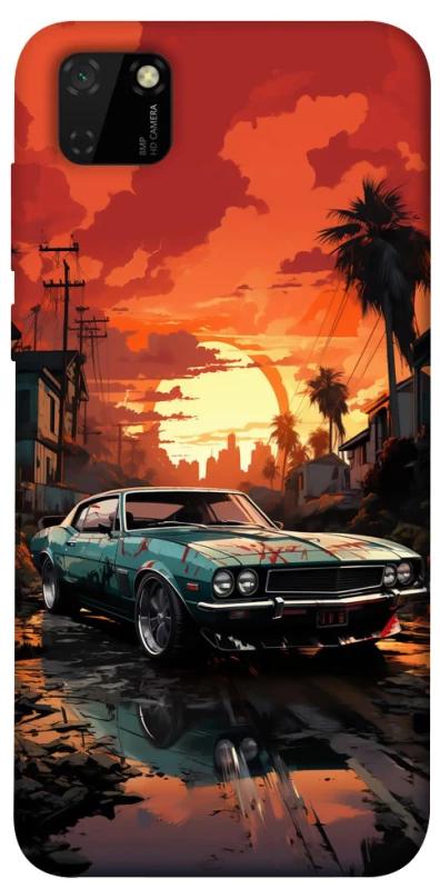 Чохол на Huawei Y5p Car at sunset фото 1 з 1