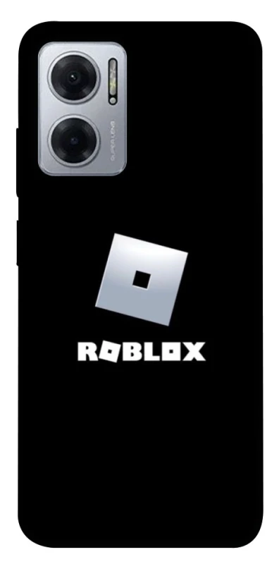 Чехол на Xiaomi Redmi Note 11E Roblox logo black фото 1 из 1