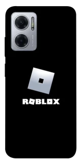 Чехол на Xiaomi Redmi Note 11E Roblox logo black фото 1 из 1