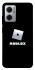 Чехол на Xiaomi Redmi Note 11E Roblox logo black фото 1 из 1