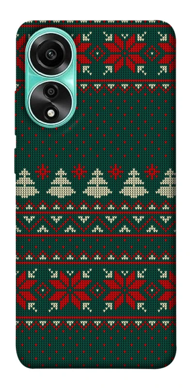 Чохол на Oppo A78 4G Christmas jumper ver.4 фото 1 з 1