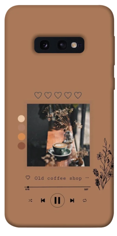 Чехол на Samsung Galaxy S10e Coffee player фото 1 из 1