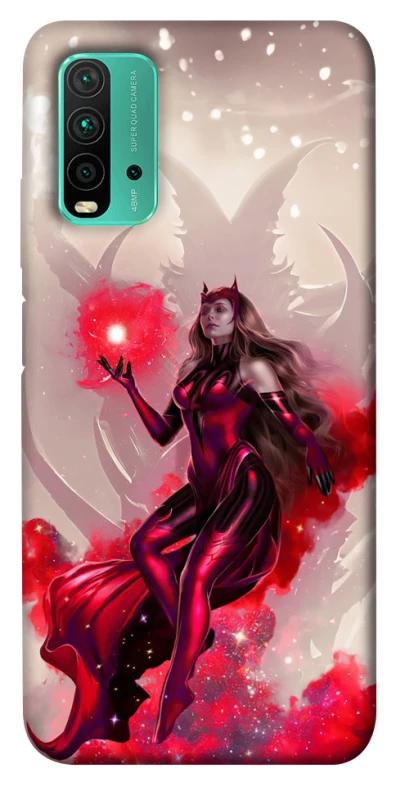 Чехол на Xiaomi Redmi Note 9 4G / Redmi 9 Power Scarlet Witch v2 фото 1 из 1