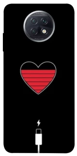 Чохол на Xiaomi Redmi Note 9 5G / Note 9T Charge your heart фото 1 з 1