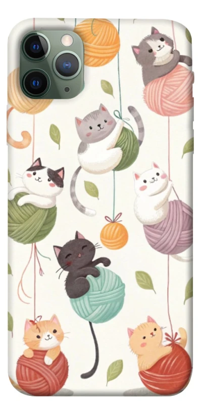 Чохол на Apple iPhone 11 Pro Max (6.5") Funny Kittens фото 1 з 1