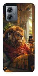 Чехол на Motorola Moto G14 Лев v2 фото 1 из 1