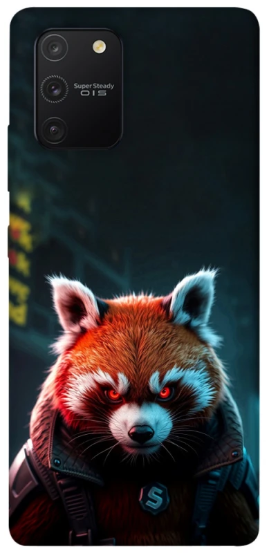 Чохол на Samsung Galaxy S10 Lite Cyber Red Panda фото 1 з 1