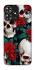 Чехол на ZTE Blade A73 4G skull and rose фото 1 из 1