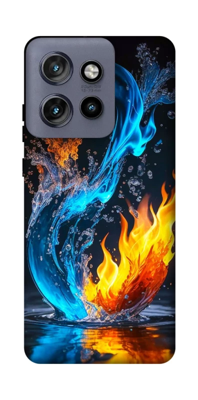 Чехол на Motorola Edge 50 Neo Water And Fire фото 1 из 1