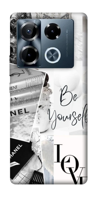 Чохол на Infinix Note 40 Pro 4G Fashion collage ver.7 фото 1 з 1