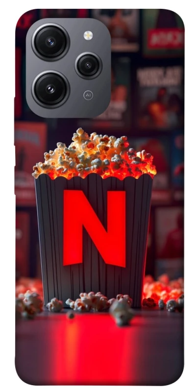 Чохол на Xiaomi Redmi 12 Netflix and popcorn фото 1 з 1