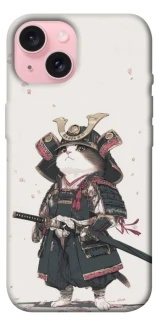 Чохол на Apple iPhone 15 (6.1") Samurai Cat Warrior фото 1 з 1