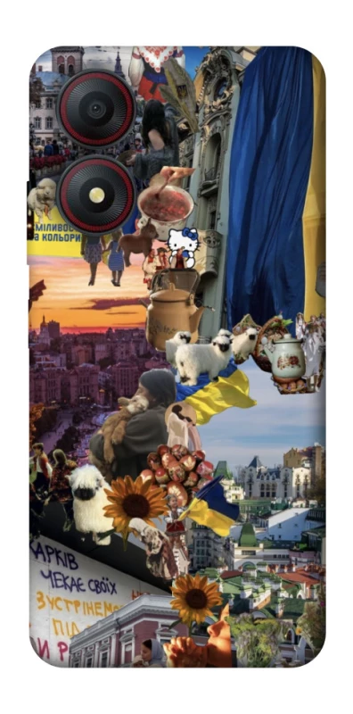 Чохол на ZTE Blade A34 4G Ukraine style ver.2 фото 1 з 1