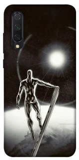 Чехол на Xiaomi Mi CC9 / Mi 9 Lite Серебряный сёрфер фото 1 из 1