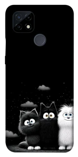 Чехол на Realme C21 Three Cats фото 1 из 1