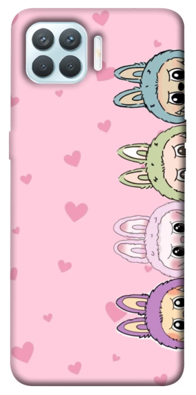 Чохол на Oppo F17 Pro All Labubu 4 фото 1 з 1