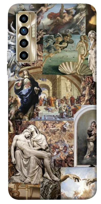 Чехол на TECNO Camon 17P Art collage ver.10 фото 1 из 1