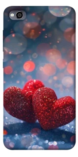 Чехол на Xiaomi Redmi 4a Red hearts фото 1 из 1