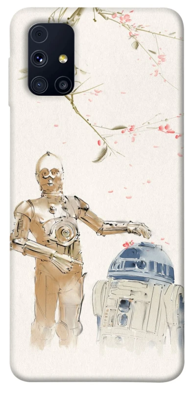 Чохол на Samsung Galaxy M31s Star Wars robots фото 1 з 1