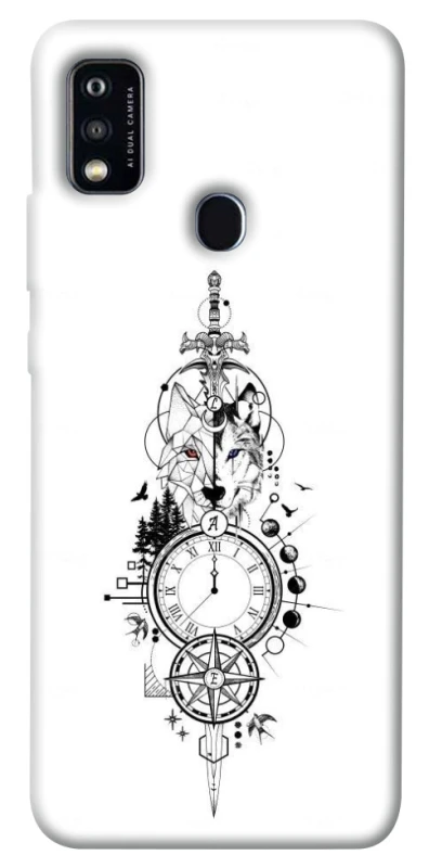 Чехол на ZTE Blade A51 Tattoo ver.8 фото 1 из 1