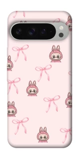 Чохол на Google Pixel 9 Pro XL Pink bows and Labubus фото 1 з 1