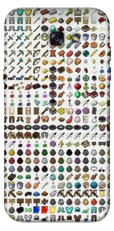 Чохол на Samsung A720 Galaxy A7 (2017) Minecraft v2 фото 1 з 1