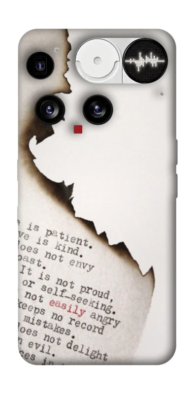 Чохол на Nothing Phone (3) Вірші фото 1 з 1