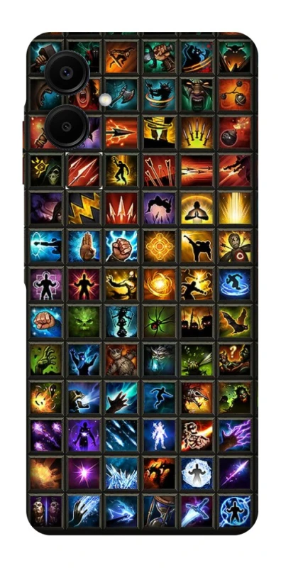 Чехол на Samsung Galaxy A06 Abilities menu ver.3 фото 1 из 1