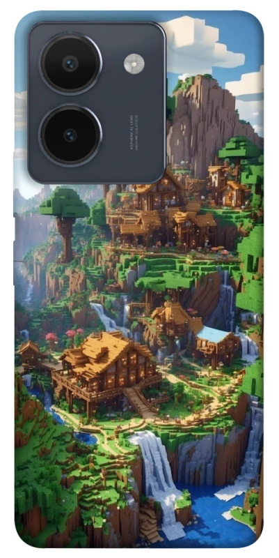 Чехол на Vivo Y36 Minecraft universe фото 1 из 1