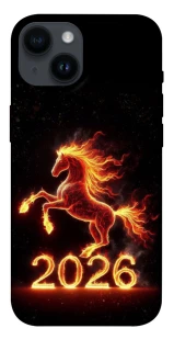 Чехол на Apple iPhone 14 (6.1") Red Fire Horse ver.1 фото 1 из 1