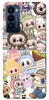 Чехол на TECNO Camon 18 All Labubus фото 1 из 1