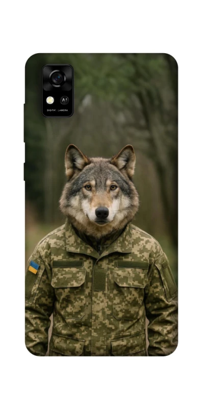 Чехол на ZTE Blade A31 Волк защитник фото 1 из 1