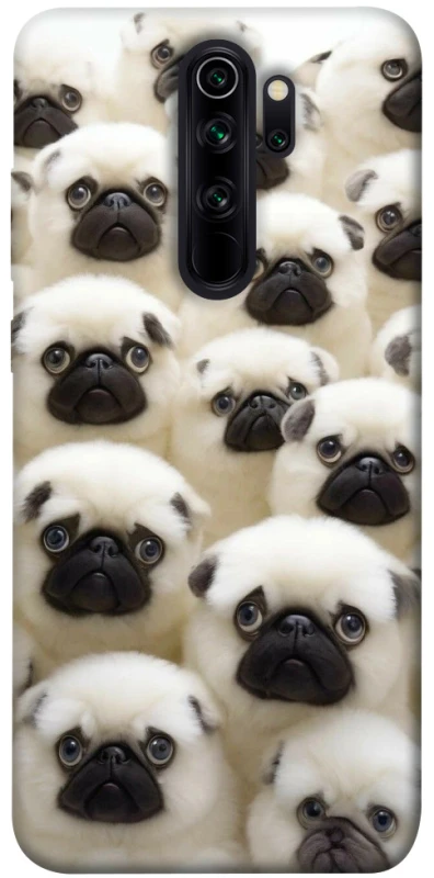 Чохол на Xiaomi Redmi Note 8 Pro Doggy Pug Love фото 1 з 1