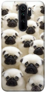 Чохол на Xiaomi Redmi Note 8 Pro Doggy Pug Love фото 1 з 1
