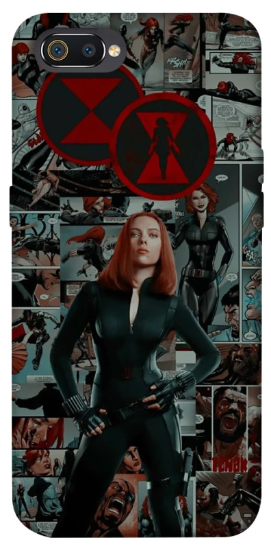 Чохол на Realme C2 Black Widow фото 1 з 1