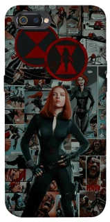 Чехол на Realme C2 Black Widow фото 1 из 1