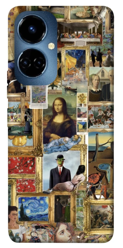 Чехол на TECNO Camon 19 Art collage ver.9 фото 1 из 1