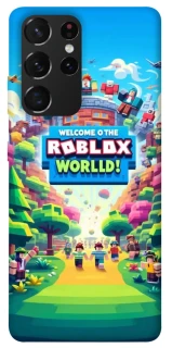 Чехол на Samsung Galaxy S21 Ultra Roblox World фото 1 из 1